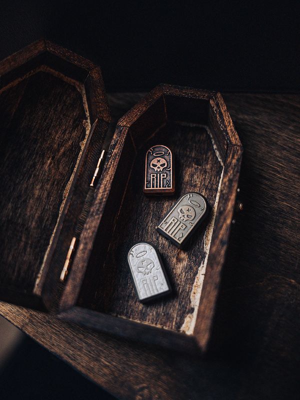 Tombstone bead detail view